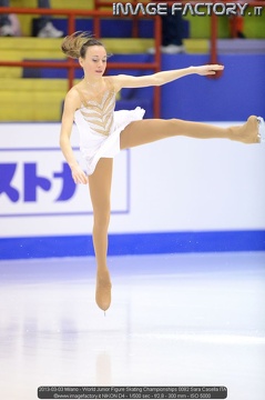 2013-03-03 Milano - World Junior Figure Skating Championships 0082 Sara Casella ITA
